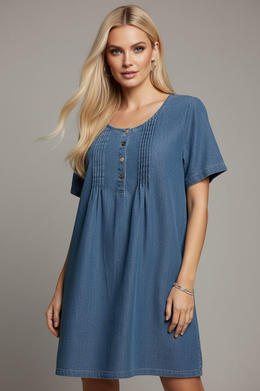 559 Chic Denim Dress