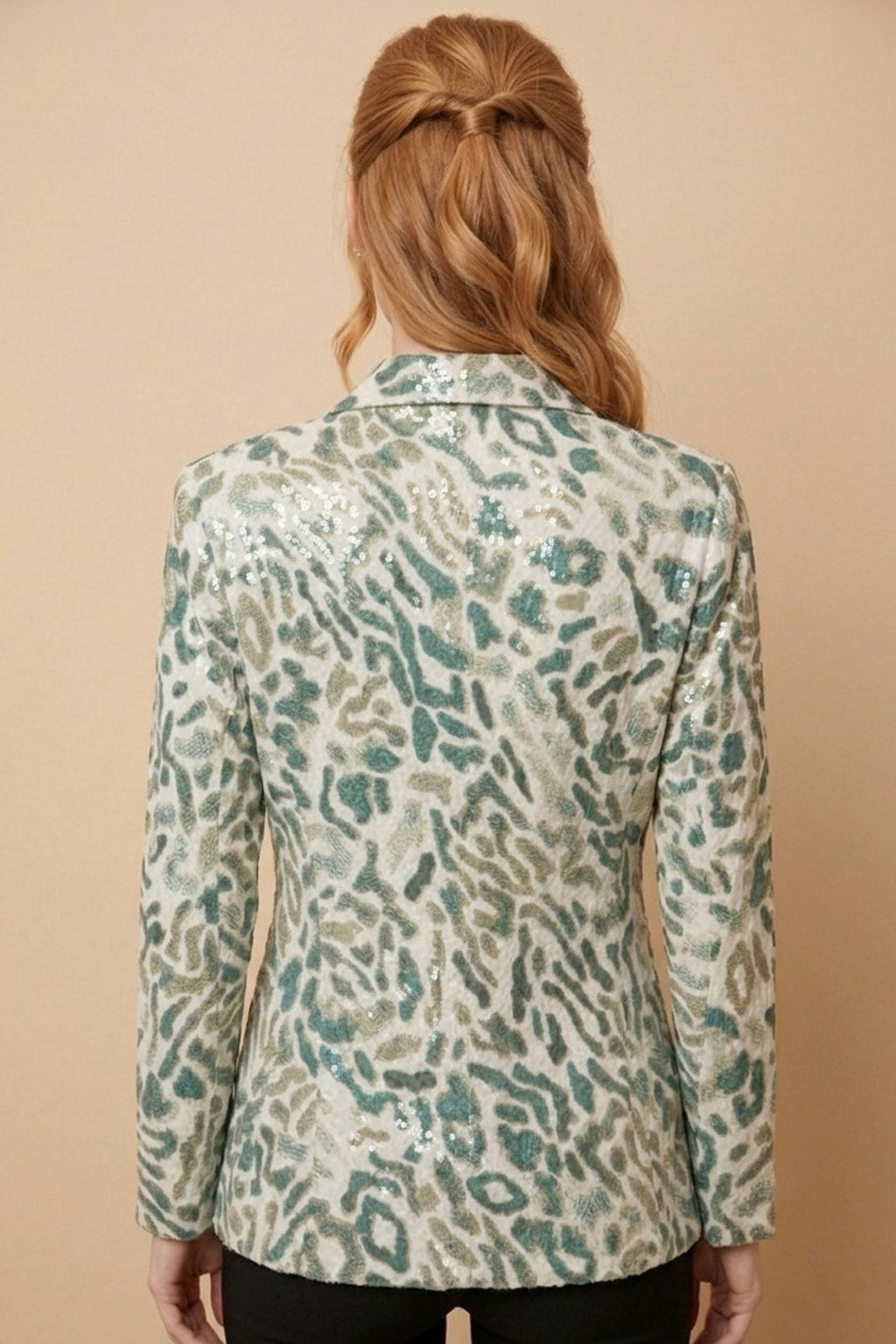 1773 Leopard Glam Sparkle Jacket