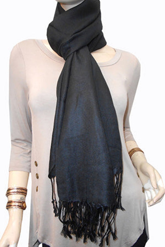 Black Pashmina Scarf