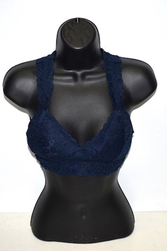 B82 Navy Bralette