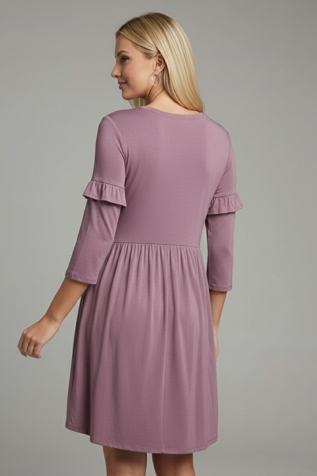 4027 Lilac Midi Dress