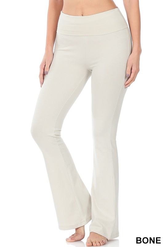 227 Bell Bottom Pants - BONE