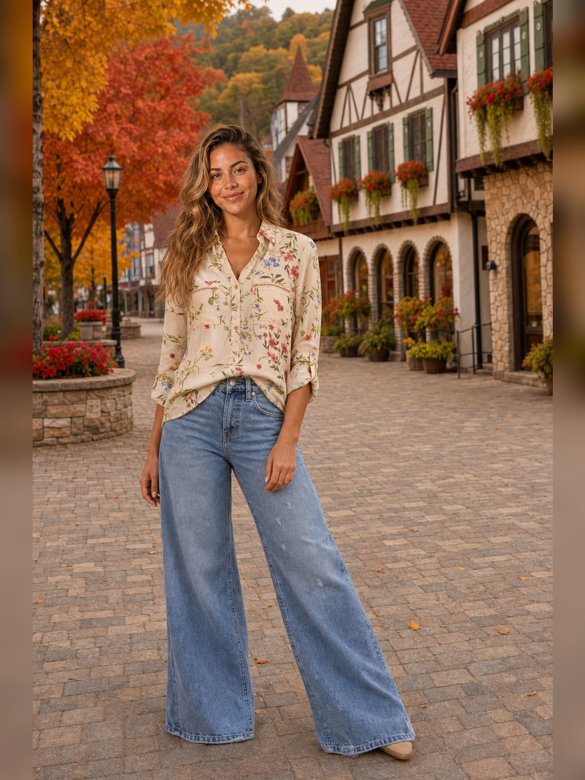 Denim & Florals